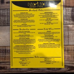 Nite Lite - Nite Lite Breakfast Menu