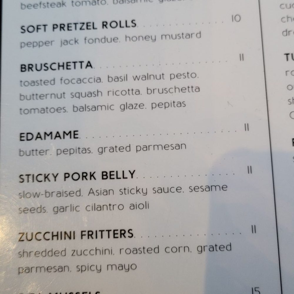 The Stubborn Mule - Part of menu - New American Near Me - Orlando, Florida The Stubborn Mule - Part of menu - New American Near Me - Orlando, Florida