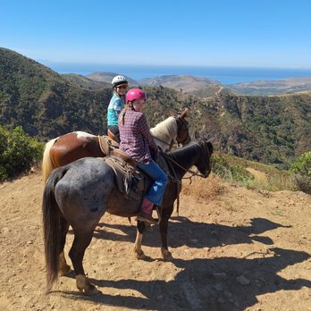 Circle Bar B Stables - What a splendid view of the ocean and islands. - Horseback Riding Near Me - Santa Barbara, California