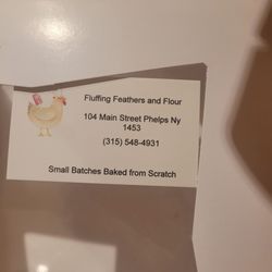 Fluffing Feathers & Flour