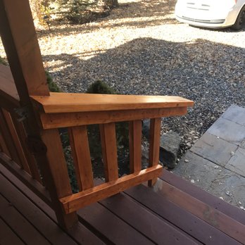 Robert, the Handy Christian Guy - Installation of two deck handrails. - Handyman Near Me Robert, the Handy Christian Guy - Installation of two deck handrails. - Handyman Near Me