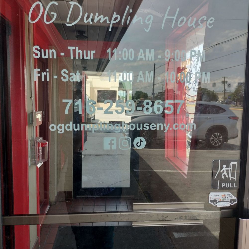OG Dumpling House - Posted hours - Chinese Near Me - Tonawanda, New York OG Dumpling House - Posted hours - Chinese Near Me - Tonawanda, New York