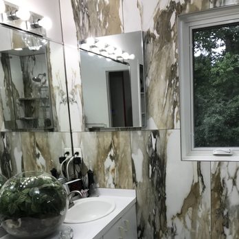 Super Stone - AFTER TOTAL MASTER BATH AND SHOWER RENO - Kitchen & Bath Near Me - Detroit, Michigan