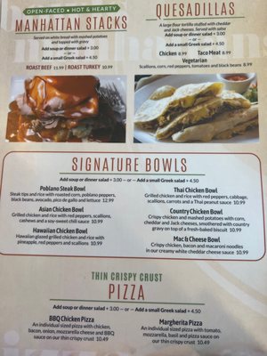 Menu photo 3 American Table Warsaw, IN