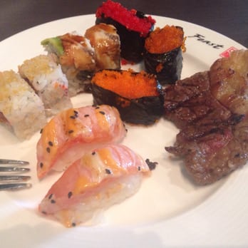 Feast Buffet - Fish eggs, smoked salmon, steak, spicy tuna rolls. - Buffets Near Me - Renton, Washington Feast Buffet - Fish eggs, smoked salmon, steak, spicy tuna rolls. - Buffets Near Me - Renton, Washington