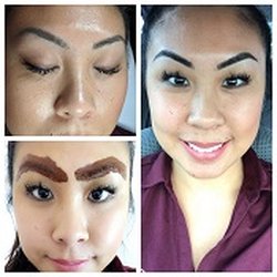 iBrowEmpress - First touch up done on 8/10/18. This is the time where your artist really corrects or changes the shape, color, etc.