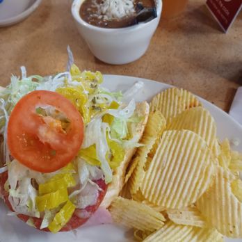 Jason's Deli - Manager special - half Italian Cruz sub with potato chips & cup of seafood gumbo. - Delis Near Me - Sugar Land, Texas