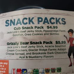 Frontier Airlines - Snack packs: