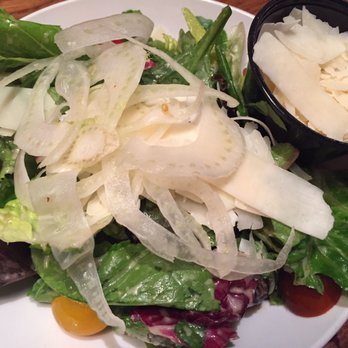 Giordano's - Small house salad with cheese on it and the side - Pizza Near Me - Chicago, Illinois