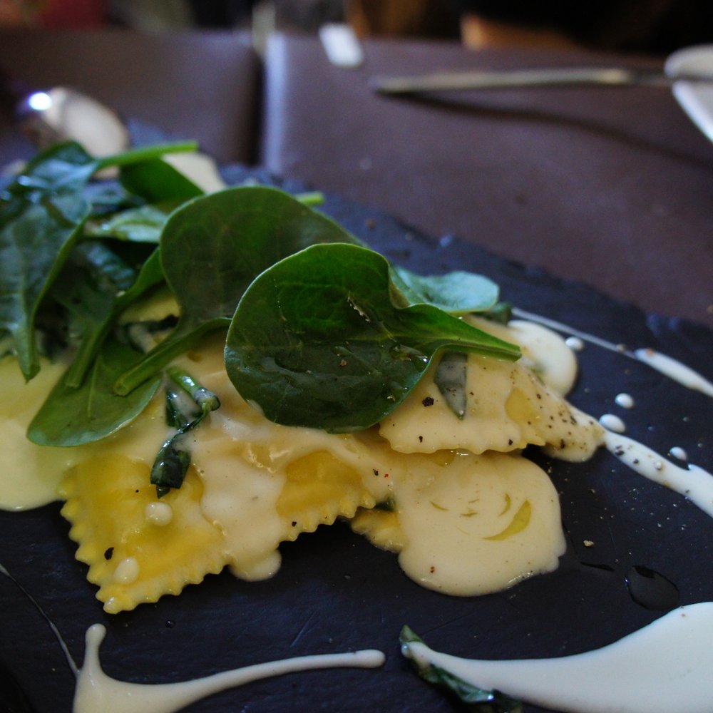 Mimmo - daily ravioli stuffed with pistachios and sheep ricotta - Modern European Near Me - Valencia, V