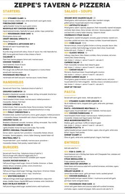 Menu photo 6 Zeppe's Tavern & Pizzeria Naples, FL