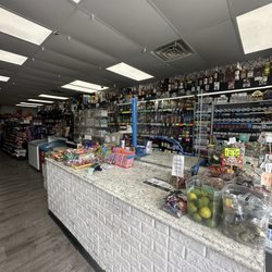 Cash register area