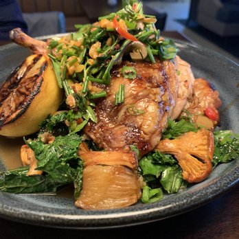 Olin Bar & Kitchen - Half chicken, huge portion - New American Near Me - Detroit, Michigan Olin Bar & Kitchen - Half chicken, huge portion - New American Near Me - Detroit, Michigan