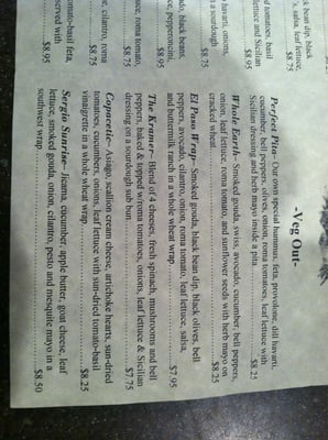Menu photo 3 Centre Street Cafe Traverse City, MI