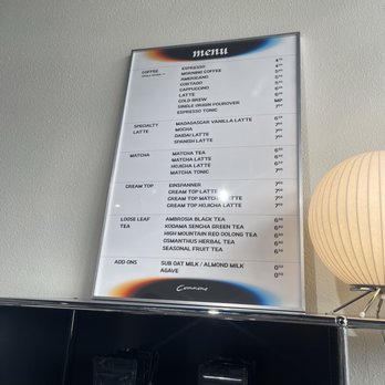 Commons Cafe - Menu - Coffee & Tea Near Me - Irvine, California