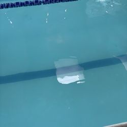 LA Fitness - The pool is cloudy and pump was not running. Felt no water coming out of the outtake .