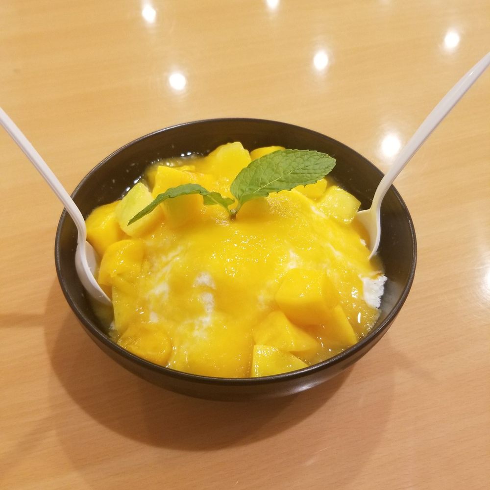 BoraSoo Cafe - Mango Bingsoo - Bubble Tea Near Me - Davie, Florida