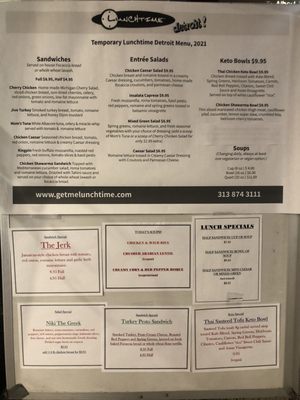 Menu photo 3 Lunchtime Detroit Detroit, MI Menu photo 3 Lunchtime Detroit Detroit, MI
