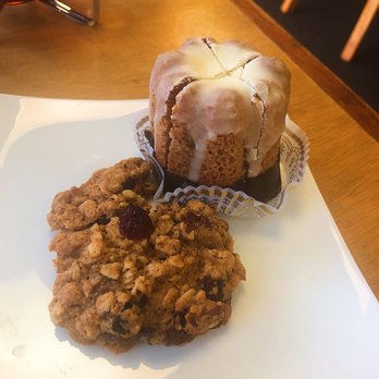 Path Of Tea - HAZELNUT TOWER ($2) OATMEAL CRANBERRY COOKIE ($1.50) - Coffee & Tea Near Me - Houston, Texas Path Of Tea - HAZELNUT TOWER ($2) OATMEAL CRANBERRY COOKIE ($1.50) - Coffee & Tea Near Me - Houston, Texas