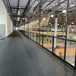 Indoor walking/running loop