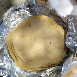 Pollo Al Carbon & Comida Centroamericana - Homemade corn tortillas!!!