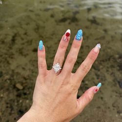 Custom engagement ring