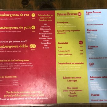 Burger OK - La carta - Burgers Near Me - México, D.F., DIF