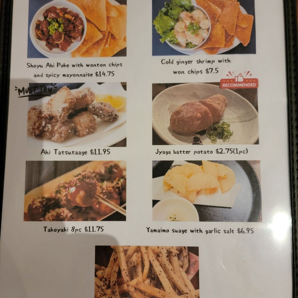 Tororo - Pupu menu - Japanese Near Me - Honolulu, Hawaii Tororo - Pupu menu - Japanese Near Me - Honolulu, Hawaii