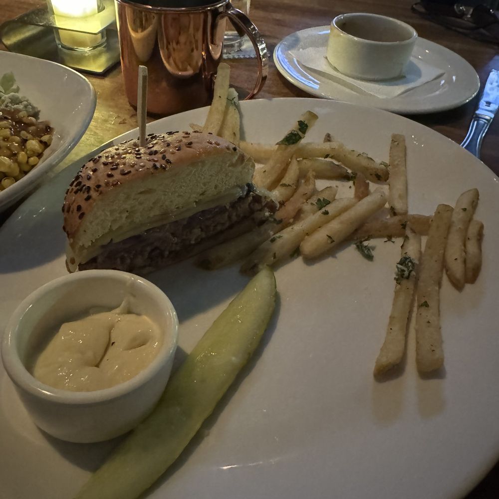 Yard House - Truffle Cheese Burger - New American Near Me - Denver, Colorado Yard House - Truffle Cheese Burger - New American Near Me - Denver, Colorado