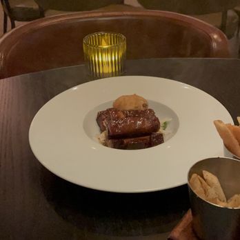 Stripsteak - Pork belly app - Steakhouses Near Me - Las Vegas, Nevada Stripsteak - Pork belly app - Steakhouses Near Me - Las Vegas, Nevada