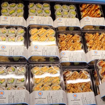 Giant - Come thru Sushi Section!! And they have another section up top as well not pictured. - Grocery Near Me - Wheaton, Maryland