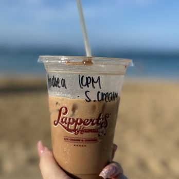 Lappert's Hawaii - Iced Kaua pie mocha w/sweet cream - Ice Cream & Frozen Yogurt Near Me - Honolulu, Hawaii Lappert's Hawaii - Iced Kaua pie mocha w/sweet cream - Ice Cream & Frozen Yogurt Near Me - Honolulu, Hawaii
