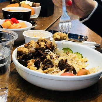 Joan's on Third - Chicken bowl with variety of mushrooms - Breakfast & Brunch Near Me - Los Angeles, California
