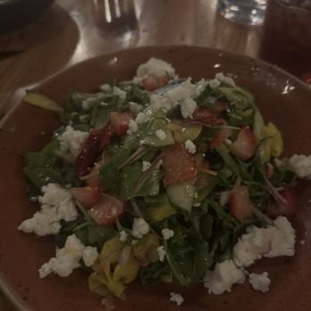Tazza Kitchen Scott's Addition - Mixed Greens & Goat Cheese Salad - New American Near Me - Richmond, Virginia Tazza Kitchen Scott's Addition - Mixed Greens & Goat Cheese Salad - New American Near Me - Richmond, Virginia
