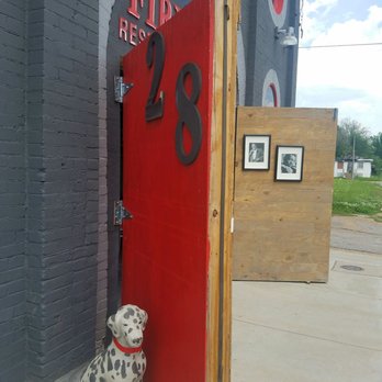 Firehouse 282 - Firehouse 282 Restaurant & Bar -  Open for business...see the firehouse mascot - Bars Near Me - St. Louis, Missouri