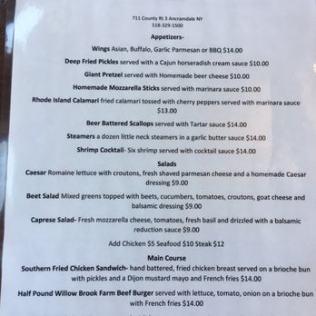 The Pond Restaurant - Menu - American Near Me - Ancramdale, New York