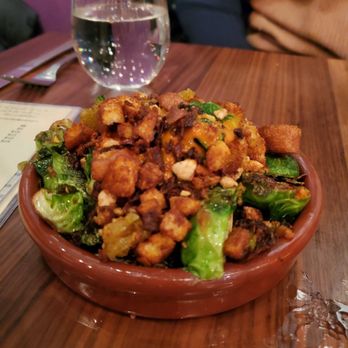Sarma - Brussels Sprout Bravas - Middle Eastern Near Me - Somerville, Massachusetts Sarma - Brussels Sprout Bravas - Middle Eastern Near Me - Somerville, Massachusetts