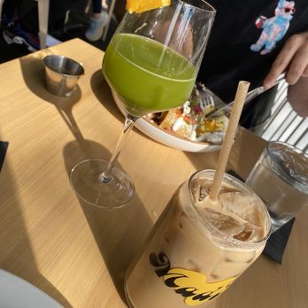 Madi - Banana nut latte and kale mimosa - Breakfast & Brunch Near Me - San Diego, California
