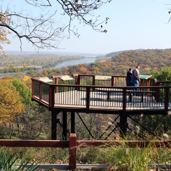 Indian Cave State Park - Park Overlook. - Parks Near Me - Shubert, Nebraska