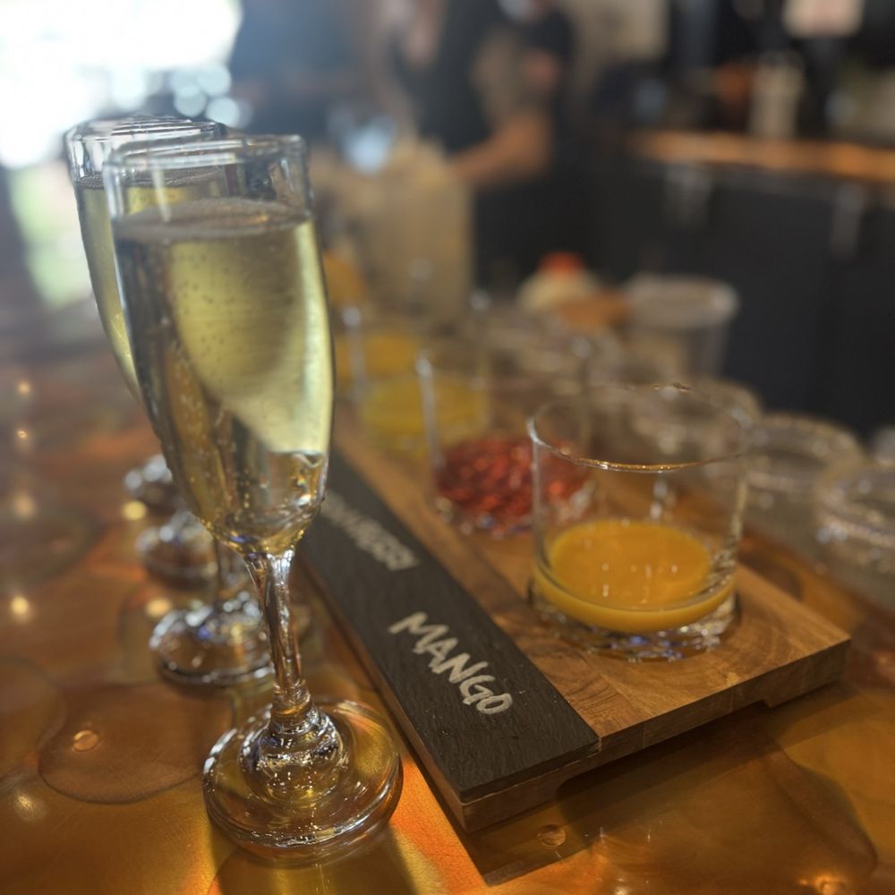 Mother's Day special mimosa flight