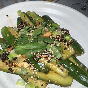 The Gathering Table - Cucumber salad!!! - New American Near Me - Solvang, California