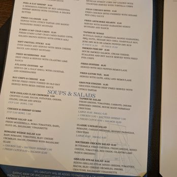 Flying Fish Taphouse - Menu - Seafood Near Me - Jacksonville, Florida