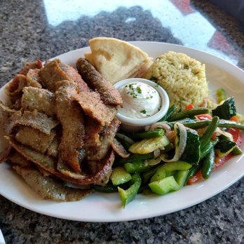 Demitris Taverna - Gyro plate. A ton of food for $17.99 - Greek Near Me - Livermore, California