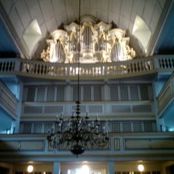 Bachkirche - Die Barockorgel.