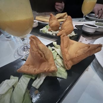 Taj Indian Cuisine - Vegetable samosas - Indian Near Me - Fredericksburg, Virginia Taj Indian Cuisine - Vegetable samosas - Indian Near Me - Fredericksburg, Virginia