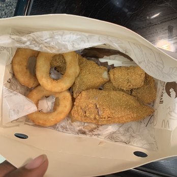 Crafty Crab - Catfish platter for 11.99 this is a joke - Seafood Near Me - Lauderhill, Florida