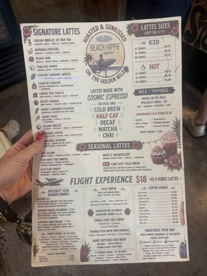 Menu photo 1 Beach Hippie Coffee Myrtle Beach, SC Menu photo 1 Beach Hippie Coffee Myrtle Beach, SC