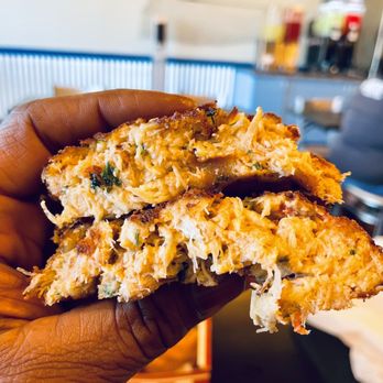 Shark’s Seafood and More - Crab Cake - Seafood Near Me - Bowie, Maryland
