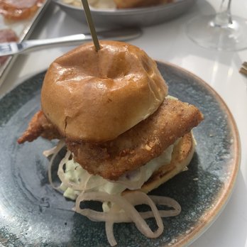 AMBAR Restaurant, Capitol Hill - fried chicken slider - Modern European Near Me - Washington, DC, District of Columbia AMBAR Restaurant, Capitol Hill - fried chicken slider - Modern European Near Me - Washington, DC, District of Columbia