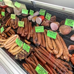 Maggie's Sausage House & Deli - Sausage selection